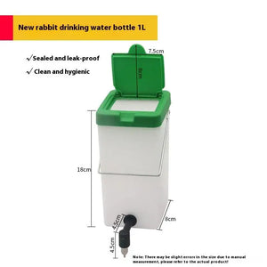 Rabbit Waterer New Rabbit Waterer Drinking Bottle Automatic Drinking Equipment Rabbit Water Bowl