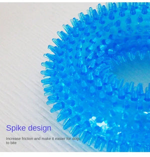 Dog toy sound balls are suitable for pets to resist biting, squeezing, chewing, gripping, and grinding their teeth