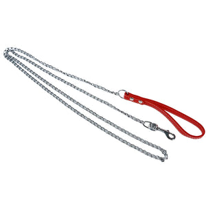 Dog Chain Durable Anti-Bite Metal Chain Small Medium Large Dog Leash Handle Convenient Practical Pet Supplies Pet Accessories