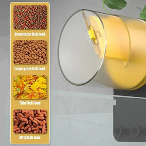 Fish Tank Automatic Feeder Intelligent Timing Automatic Feeder Aquarium Automatic Feeder Large Capacity Fish Feeder  fish feeder