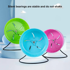 Hamster Wheel Small Exercise Wheel Silent Rotatory Hamster Exercise Wheel for Pet Supplies Smooth Guinea Pig Running for Small