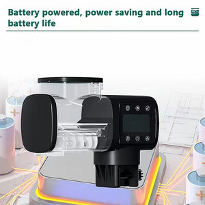Aquarium Fish Tank Feeder Intelligent Automatic Feeder Digital Timing Wifi Wireless Remote Control Fish Feeding