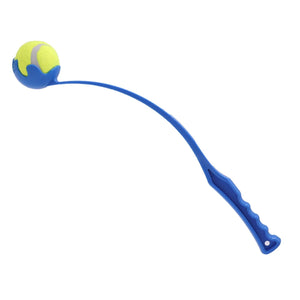 Dog Toys Throwing Pole Dog Training Ball Thrower Outdoor With Tennis Ball Training Throwing Toys Pet Supplies For Gift
