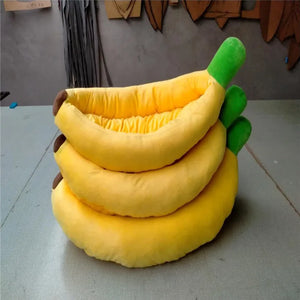 Banana boat dog house Winter cat house Warm pet house dog house corgi banana boat Teddy small dog house