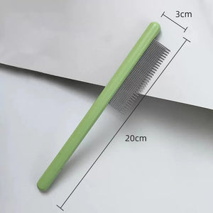 Cat Comb, A Pet Hair Combing Tool, With Dense Teeth, Removes Loose Hair And Fleas, And Massages The Skin