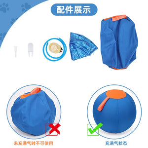 Dog Play Inflatable Big Ball Large Dog Playing Throw Interactive Training Ball Relieve Boredom Grab Fun Pet Dogs Toys Supplies