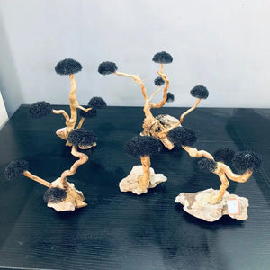 Fish Tank Landscaping Wood Water Plant Root Driftwood Tree Aquatic Plants Aquarium Grass Decorations Accessories (No Moss)