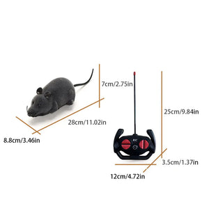 Electronic Cat Toy Convenient And Portable Interactive Play For Pets Realistic Appearance RC Cat Toy