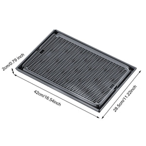 Cat Litter Mat Kitty Litter Mat Lightweight Sturdy Kitty Litter Trapping Mat Waterproof Non Slip Litter Boxes Trapping Mat Boxes
