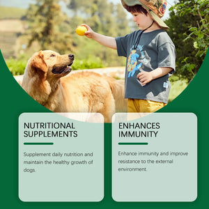 60ml Immune-Boosting Multivitamin Supplement for Dogs, Gentle Formula to Relieve Skin Discomfort, Daily Nutrition Supplement