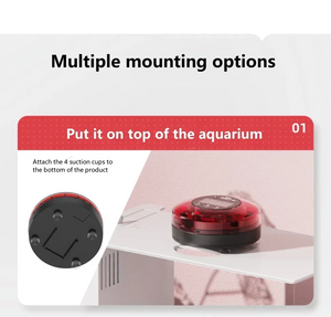Aquarium Automatic Food Dispenser Automatic Fish Feeder USB Rechargeable Auto Fish Food Dispenser with Timer LCD Display