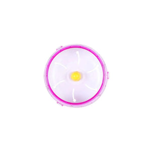 Hamster Running Disc Toy Sport Running Silent Transparent Small Pet Rotatory Jogging Wheel Wheel Toys pet Hamster Cage Supplies