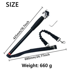 Dog Leash, Dog Training Leash, Dog Control Walker, Bike Exerciser, Pet Bicycle Leash Attachment, Distance Keeper, Hands Jogger