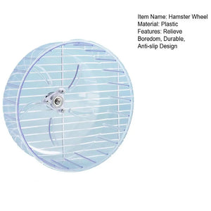 Hamster Wheel Small Exercise Wheel Silent Rotatory Hamster Exercise Wheel for Pet Supplies Smooth Guinea Pig Running for Small