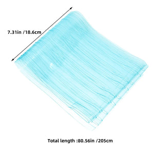 Dog House Door Curtain: 80.56X7.31 Inch Clear Pvc Strip For Pet Doorway Weatherproof Insulation Barrier For Indoor Outdoor