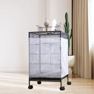 Bird Cage Cover Airy Keeps Cage Clean Breathable Easy to Clean Bird Cage Catcher for Cockatoo Bluebirds Parrot Parakeet Budgies