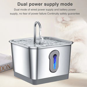 4L Cat Water Fountain APP Control Pet Water Fountain for Drinking Automatic Cat Water Dispenser Water Level Window Quiet Pump