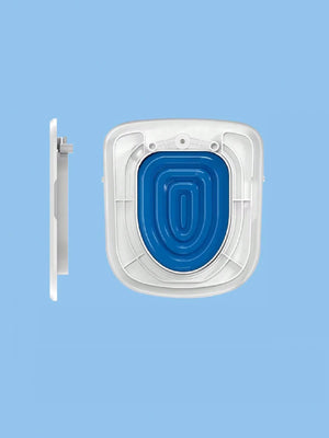 Cat Toilet Training Trainer Litter Box Toilet Teaching Cat to Use Toilet Bowl Cat Bathroom Training Seat for Cats