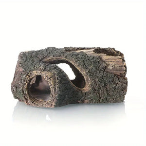 1PC Fish Tank Decoration Landscaping Aquarium Scenery Resin Crafts Decoration Wooden Barrel Wood Tree Bucket