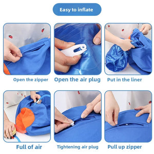 Dog Play Inflatable Big Ball Large Dog Playing Throw Interactive Training Ball Relieve Boredom Grab Fun Pet Dogs Toys Supplies