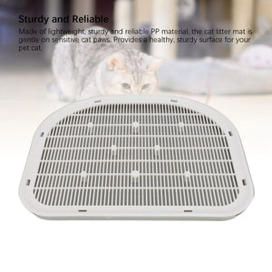 Cat Litter Mat Cat Litter Mat Waterproof Sturdy Anti Slip Leakage Resistant Easy to Clean Cat Litter Trapping Mat for Home
