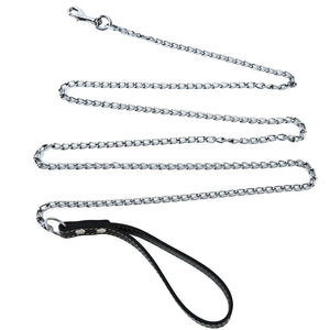 Dog Chain Durable Anti-Bite Metal Chain Small Medium Large Dog Leash Handle Convenient Practical Pet Supplies Pet Accessories