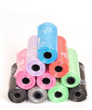 Dog Poop Bag for Dog Pets Waste Garbage Bags Carrier Biodegradable Clean-up Bag Waste Pick Up Pets Products for Dogs