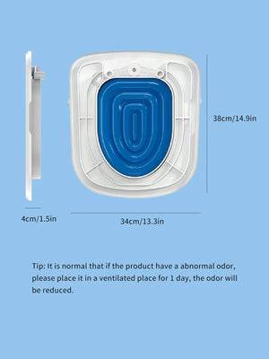 Cat Toilet Training Trainer Litter Box Toilet Teaching Cat to Use Toilet Bowl Cat Bathroom Training Seat for Cats