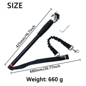 Dog Leash, Dog Training Leash, Dog Control Walker, Bike Exerciser, Pet Bicycle Leash Attachment, Distance Keeper, Hands Jogger