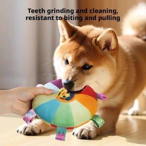 Dog Toy Makes Sound Interactive Dog Toys Durable and Chew-resistant for Stress Relief for Dogs Puppies