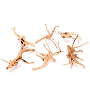 Natural Wooden Fish Tank Decorations Plant Stem Tree Trunk Driftwood Tree Aquarium Fish Landscaping Tree Decoration Ornaments ﻿