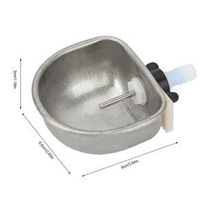 10pcs Rabbit Breeding Equipment Anti scratch Stainless Steel Nipple Drinking Water Bowl Rabbit Breeding Equipment Rabbit Drinker