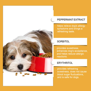 Dog Health Support Drops Anti-Allergy Relieves Discomfort Balanced Formula Supports Immunity Enhances Vitality Pet Supplement