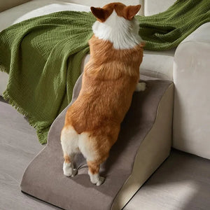 Dog House Dog Stairs Pet 3 Steps Stairs for Small Dog Cat Pet Ramp Ladder Anti-slip Removable Dogs Bed Stairs Pet Supplies