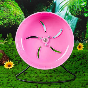Hamster Wheel Small Exercise Wheel Silent Rotatory Hamster Exercise Wheel for Pet Supplies Smooth Guinea Pig Running for Small
