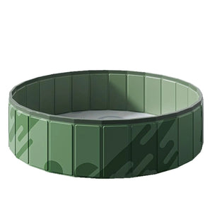 Dog Swimming Pool Portable Plastic Pool Grooming Tub Bathing Scratch Resistance Pet Pools Bathtub for Large Dogs Drainage Hole