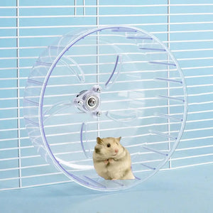 Hamster Wheel Small Exercise Wheel Silent Rotatory Hamster Exercise Wheel for Pet Supplies Smooth Guinea Pig Running for Small