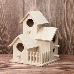 Wooden Bird Houses Bluebirds Home Small Bird House For Outside Garden Unfinished Bird Houses To Paint For Bird Watching