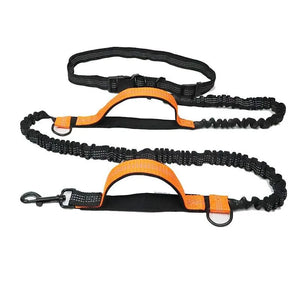 Hands Free Dog  Leash for Pet Walking Running Retractable Elastic Belt Dog Traction Rope for Running Walking Pet Products