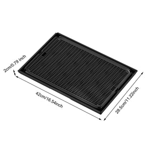 Cat Litter Mat Kitty Litter Mat Lightweight Sturdy Kitty Litter Trapping Mat Waterproof Non Slip Litter Boxes Trapping Mat Boxes