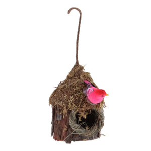 Creative Outdoor Patio Simulation Bird House Birdhouse Hanging Tree Decoration Modern Bird Shelter Pet Products