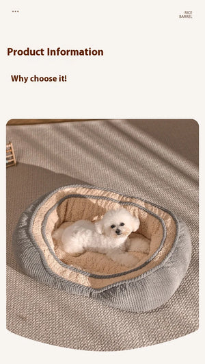 Dog house universal for all seasons Bed for Cats Pet Products Cushions Small dog sleeping sofa Dog mattress Pet Warmth Cat Nest