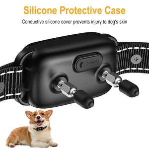 Dog Training Collar with Remote for Dogs Remote Rechargeable Beep/Vibration/Shock/Remote Calling Security Lock Rainproof