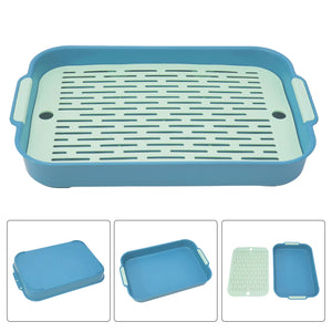 Rabbit Litter Box Small Pet Toilet Tray Rabbit Guinea Pig Litter Tray Toilet Box General Household Supplies Affordable
