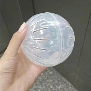 Funny Hamster Toys Spherical Translucent Treadmill for Rats Hamsters Pet Running Toy Durable Plastic Ball Diameter 10-14.5 CM