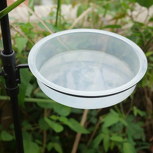 Bird Feeding Dish Tray Platform Feeder Bird Water Bowl Hanging Bird Bath For Outdoor Outside Patio Parrot Tree Garden Courtyard