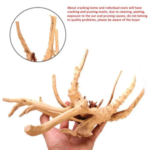 Fish Tank Decoration Natural Wooden Small Habitat Roots Driftwood Scenery  Decorative Ornaments Aquarium Landscape Tree Roots