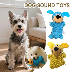 Dog Toys Chewers Cartoon Dog Plush Toys Pet Chew Games Pet Supplies Soft Doll For Small Medium Large Breed Indoor Outdoor