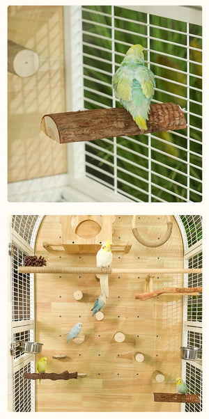 Hot Selling Indoor Stylish Breathable Removable Bird Cage Breeding Durable Wooden Bird House Suitable For All Kinds Of Birds