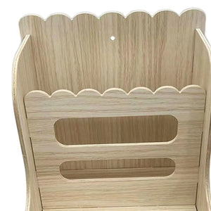 Rabbit Wooden Hay Rack Small Animals Grass Holder Multipurpose Guinea Pigs Food Dispenser for Small Pets Chinchilla Hedgehog